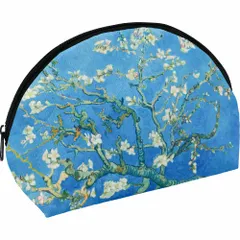 ポーチ 名画マルチポーチ ゴッホ「アーモンドの花」ゆうパケット
