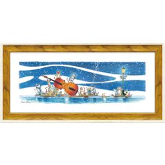 なかのまりの 絵画 アート 風景 とある森の奥から 馬 - メルカリ