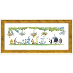 なかのまりの 絵画 アート 風景 とある森の奥から 馬 - メルカリ