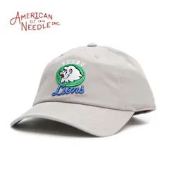 アメリカンニードル【AMERICAN NEEDLE】LIONS-GRAY キャップ 西武ライオンズ マスコットキャラクター レオ ベースボールキャップ サイズ調節可能 帽子 CAP プロ野球 カジュアル ユニセックスのサムネイル