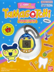 【中古】おもちゃ Original Tamagotchi プチプチおみせっちのはいしゃさん まめっち アソビストア限定