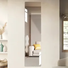 新品 Browgrow 【割れない鏡・15×15cm 4枚セット】どこでも貼れる割れない鏡 鏡 全身鏡 姿見鏡 壁掛け ミラー 壁掛け 浴室 便利 穴あけ不要 軽量