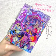 【カラフル可愛い】KPOPガールズ! デーモンハンターズアクリルシェイカーノート / ミニバインダー