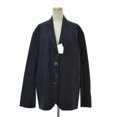 【6(ROKU)UNITEDARROWS】86222990266 NEP STRIPE JACKET ネップ ストライプテーラードジャケットのサムネイル