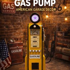 ガスポンプキャビネット アメリカン雑貨 アンティークヴィンテージ 未