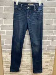 【B3-06】◇Levi's    サイズ26    ジーンズ　ネイビー　無地