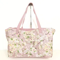 【美品】ピンクハウス★可愛い！フェアリー・リボン・ローズpt　ショッピングバッグ　ピンク系　＊ba010