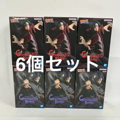 未開封 ナルト疾風伝 COMBINATION BATTLE うちはサスケ うちはイタチ 6個セット SF1152 c101