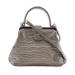 【BALLY】バリー 2WAYショルダー レザー ブロンズ レディース ハンドバッグ