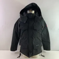 04w5716▽※【中古】カナダグース CANADA GOOSE 4078JM 取り外し可能なフード付き カムループス ダウンジャケット メンズ S ブラック【八王子店】