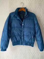 Calvin Klein カルバン・クライン ジーン ブルーネイビー ダウン M