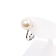 【パールイヤリング】　片耳　シルバー　アクセサリー　レディース