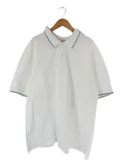 ユニクロ UNIQLO JW ANDERSON ジェイダブリューアンダーソン ポロ シャツ 半袖 ボーダー サイズ XL 白 ホワイト QQQ