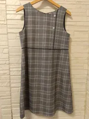 M13　クミキョク　組曲　KUMIKYOKU　子供服　ワンピース　ジャンパースカート　160　チェック