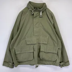 古着 90's/90年代 ギャップ GAP コットンジャケット アノラック プルオーバー  パーカー オールドGAP S  グリーン系 メンズ