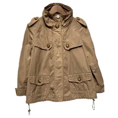 MONCLER　ナイロンジャンパー　アウター　フード　フルジップ　無地　サイドポケット　ドローコード　ラグラン　古着