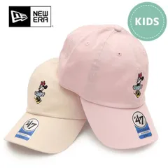’47【フォーティーセブン】14865113 / 14865114 キッズ クリーンナップ Disney ディズニー ミニーマウス ピンク サンドストーム キャップ CLEAN UP ディズニー 子供用 キッズサイズ