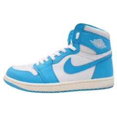 美品 NIKE ナイキ AIR JORDAN 1 RETRO HIGH OG UNC Reimagined DZ5485-402 スニーカー  29.0 ダークパウダーブルー メンズ 古着 中古 USED