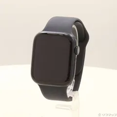 〔中古品〕 Apple Watch Series 7 GPS 45mm ミッドナイトアルミニウムケース ミッドナイトスポーツバンド【295】