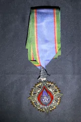 (☆∀☆)勲章　王冠勲章　タイ　Thailand Thailand タイ王国 王冠勲章 勲章 メダル 約49.8g - メルカリ