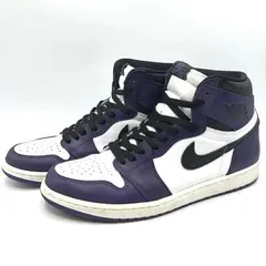 【中古】NIKE AIR JORDAN 1 RETRO HIGH OG Court Purple 2020 サイズ28.5cm 555088-500[79]