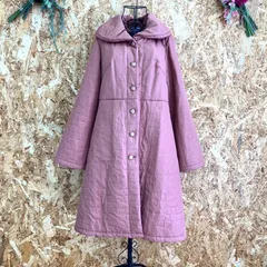 SG4746 Jocomomola ホコモモラ コート 裏ボア ベージュ レディース