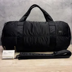 ✨PORTER ポーター タンカー ボストンバッグ 旧ファスナー 大容量 ショルダー付き ブラック✨