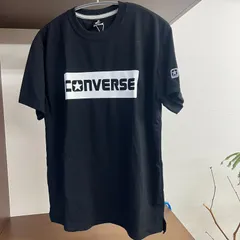 コンバース Tシャツ 半袖 バスケ CA231382 ブラック Mサイズ