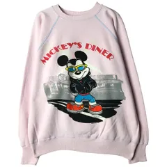 古着 90年代 ULTRA SWEATS MICKEY MOUSE ミッキーマウス キャラクタースウェットシャツ トレーナー USA製 メンズL相当/eaa607117