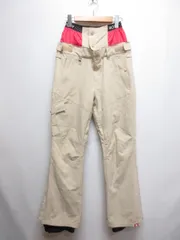 ロキシー ROXY スノーボード スノボ ウェア パンツ ボトム S ベージュ スキー ウインタースポーツ