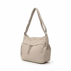 [Clove Cube] 【クローブキューブ】トートバッグ レディース 編み込み 通勤 通学 大容量 7ポケット 肩掛け A4が入る おしゃれ (ベージュ) [ベージュ]