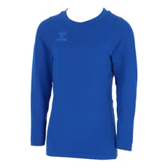 hummel(ヒュンメル) ジュニアあったか丸首インナー マルチアスレ ウェア アンダー（インナー）シャツ HJP5164C、(669)ディープブルー