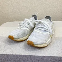 【アディダス】NMD_R1  スニーカー　23.5cm　サイズ5.5　adidas　白　ホワイト　ブースト　Boostミッドソール フライニット