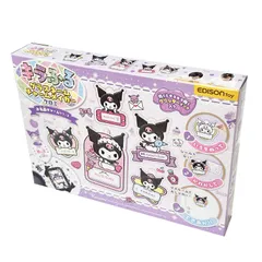 キラふる グラスネームチャームメイカー クロミ サンリオ EDISONtoy エジソントイ エジソン販売 知育玩具 キャラクターグッズのサムネイル