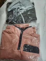 レディース 冬Tシャツ フリース/ボア プルオーバー 2枚