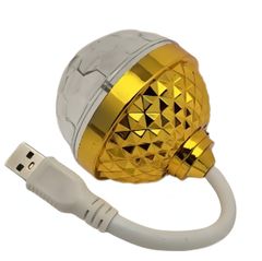 bubulu ミラーボール ディスコ パーティーライト 車内灯 車 室内灯 USB給電 小型 イルミネーション トラック用 キラキラ 盛り上げ 演出照明 