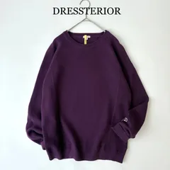 DRESSTERIOR ドレステリア / 近年モデル / ウォッシャブルコットンカシミヤニット / 紫 パープル / サイズ 36 / プルオーバー / 長袖ニット / クルーネック / ワンポイント / 無地 / シンプル / カシミヤ