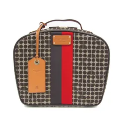 ケイト・スペード(Kate Spade) クラシックノエル トラベルバッグ レディース ナイロンキャンバス,レザー ハンドバッグ ブラウン