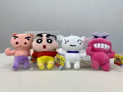 筋肉自慢 クレヨンしんちゃん キーホルダー 4種（ぶりぶりざえもん クレヨンしんちゃん シロ ワニ山さん）