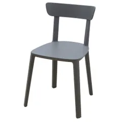 TOOU カドレアチェア ミーティングチェア グレー シモン・ビオラ 肘無し 耐候 ポリプロピレン製 デザイナーズ EG19931 中古オフィス家具