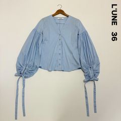 Rene ルネ♡バイカラーリボン ブラウス 38 - メルカリ