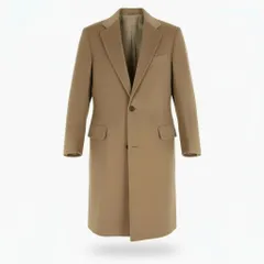 30a9 TOMORROWLAND トゥモローランド Loro Piana ロロピアーナ生地 カシミヤブレンド チェスターコート サイズ46 ベージュ CASHMERE ビジネスt18rのサムネイル