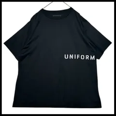 ユニフォーム　uniform experiment　Tシャツ　UE-230030 STENCIL LOGO WIDE TEE　ステンシルロゴワイドTシャツ　黒　ブラック　３　23SS
