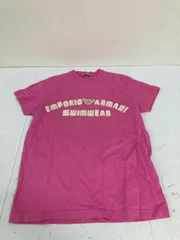 送料無料★EMPORIO ARMANI★半袖Tシャツ　トップス★Sサイズ★ピンク　#80109srr
