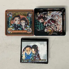 [浜館43-1280] 鬼滅の刃 コミックカレンダー2021 特製缶入り日めくりカレンダー [中古品]
