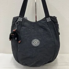 6138　Kipling　KIPLING　キプリング　BALLOON　バルーン　トートバッグ　ハンドバッグ　肩がけ　ナイロン　黒　ブラック　メンズ　レディース　ユニセックス　モンキーチャーム　サル　ゴリラ　チャーム