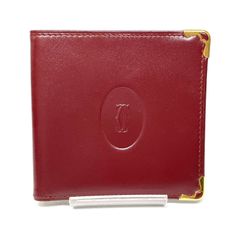 美品】Cartier カルティエ マネークリップ 財布 ボルドー - メルカリ