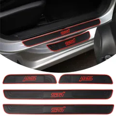 スバル フォレスター SK系 SJ系/クロストレック GU系/インプレッサ GU系/インプレッサスポーツ GT系 GP系/レヴォーグ VM系 VN系/レガシィアウトバック BS系 BT系/XV GT系 GP系 専用 スカッフプレート 傷隠し サイドステップ 衝