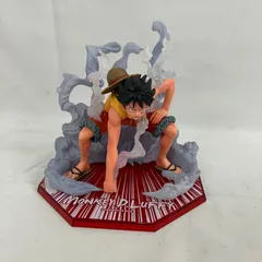 中古 ワンピース ONE PIECE フィギュアーツ ZERO 頂上決戦 ルフィ ギア2 箱無し フィギュアのみ SF1158 c099
