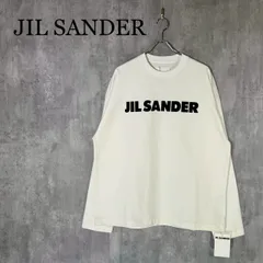 『JIL SANDER』ジルサンダー (M) フロントロゴロングTシャツ
